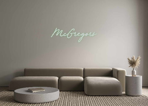 Custom Neon: McGregors