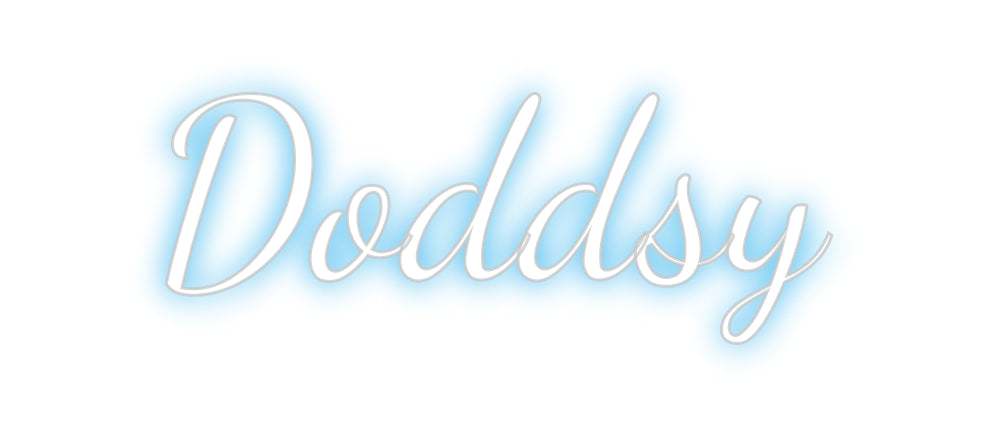 Custom Neon: Doddsy