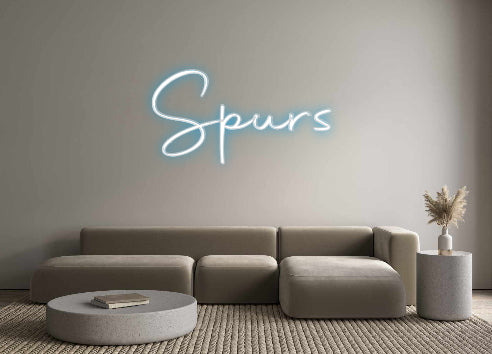 Custom Neon: Spurs