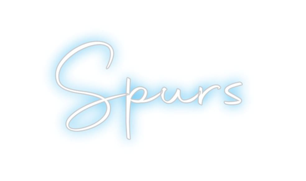 Custom Neon: Spurs