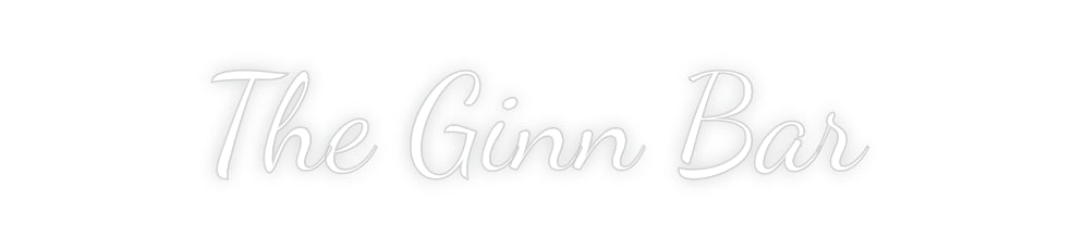 Custom Neon: The Ginn Bar