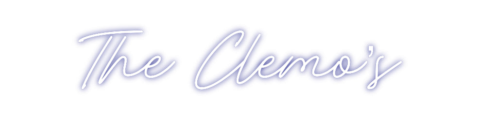 Custom Neon: The Clemo’s