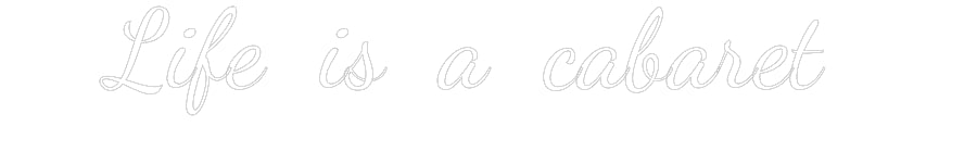 Custom Neon: Life is a cab...