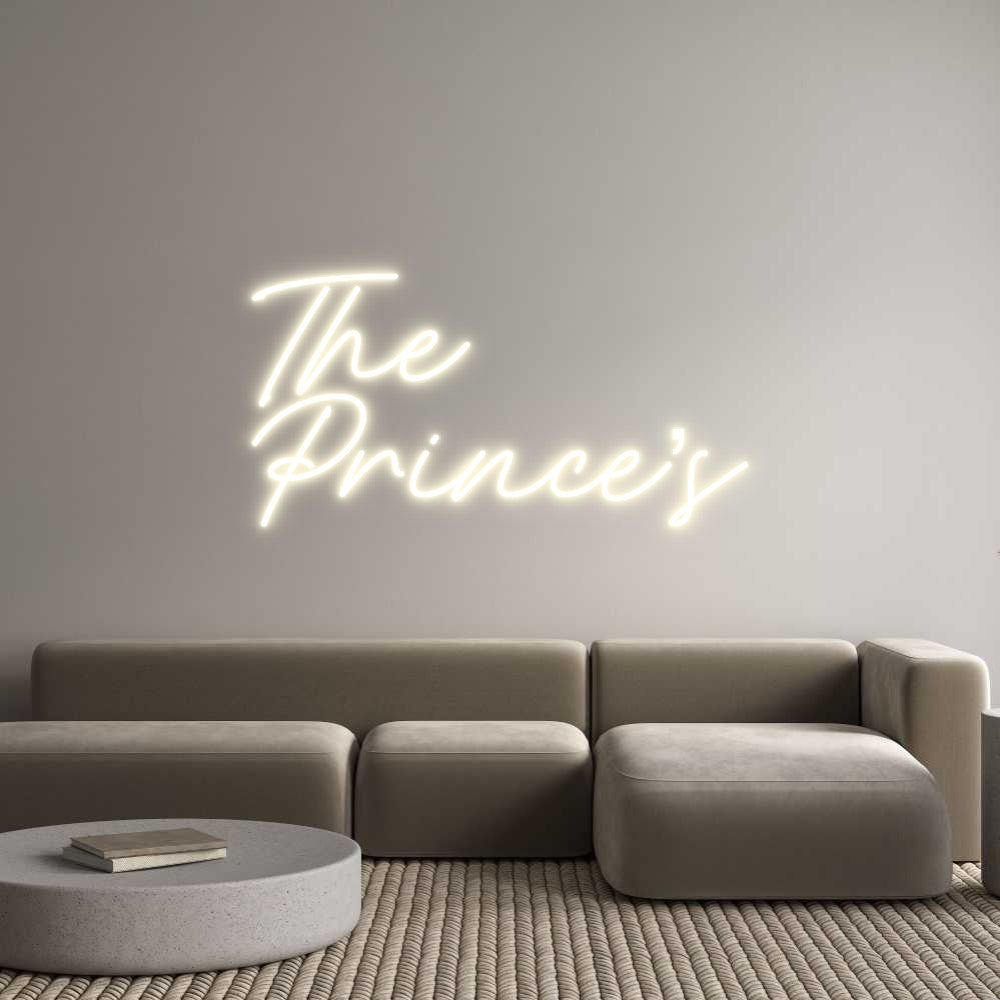 Custom Neon: The 
Prince’s