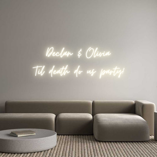 Custom Neon: Declan & Oliv...