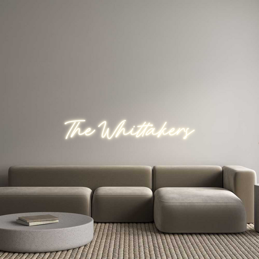 Custom Neon: The Whittakers