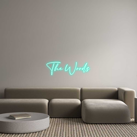 Custom Neon: The Woods