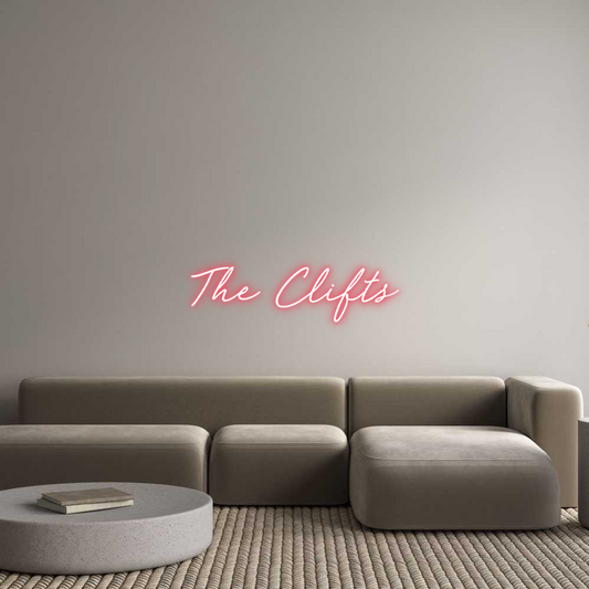 Custom Neon: The Clifts