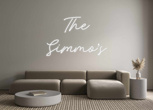 Custom Neon: The 
Simmo’s